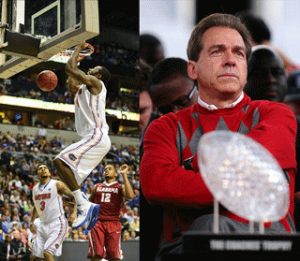 Looking forward to 2013 Football | Photo Credits: Basketball - Don McPeak-USA TODAY Sports; Nick Saban - Kelly Lambert-USA TODAY Sports